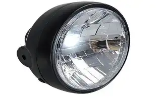 Farol Completo Titan 150 (Aro Preto)