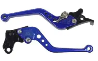 Kit Manetes C/Regulagem (Par) Cbx 200 Strada/Cbx 250 Twister/Cb 300 (Azul)