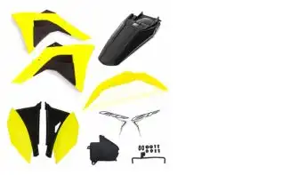 Kit Carenagem Amx Premium Crf 230 (Mod. Crf 250) (Amarelo Neon/Preto) ++