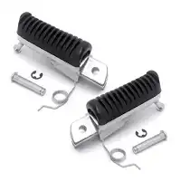 Pedaleira Dianteira Fazer 250 (Par/Aluminio)