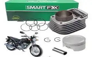 Cilindro Com Camisa Pistâo/Aneis Fan 125 09/13/Nxr Bros 125 13/15