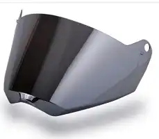 Viseira Capacete Mattos Racing Ttr 2 (Espelhada/Prata) ++