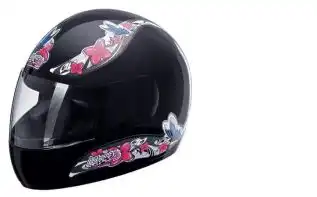 Capacete Tork Liberty (Brilho) Four Girls Preto (56) ++