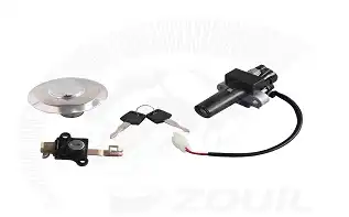 Chave Kit Ignição/Tampa Tanque/Trava De Guidão Cbx 250 Twister 06/08