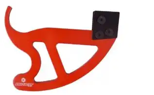 Protetor De Disco Traseiro Ktm/Husa/Sherco 250 (Laranja) ++