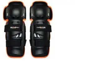 Cotoveleira Mattos Racing Preto/Laranja++