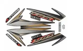 Jg De Faixas Ybr 125 04 (Preta)