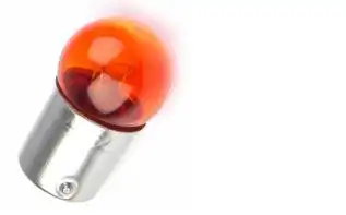 Lâmpada Pisca Suporte De Ferro Titan 99/Nxr Bros Antiga (Amarela)