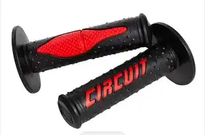 Manopla Circuit Electra Racing (Preta/Vermelha) ++