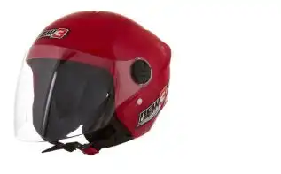 Capacete Tork (Brilho) New Liberty Three Vermelho (58) ++