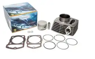 Cilindro Com Camisa Pistão/Aneis Nxr 150 Bros Esd 03/05 (C/Junta Desc.)