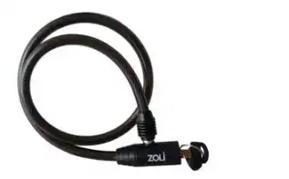 Cadeado Cabo Aço Espiral Chave K3 10 X 800 Mm ++