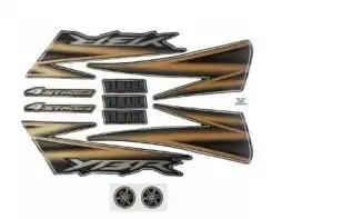 Jg De Faixas Ybr 125 06 (Verde)