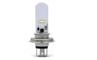 Lâmpada Farol Led H4 Titan 150 09/18 Ybr/Factor