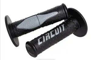 Manopla Circuit Electra Racing (Preta/Cinza) ++