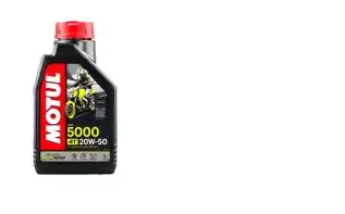 Oleo Motul 4T 5000 20W50 Semi-Sintético (1 Lt) ++