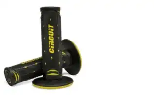 Manopla Circuit Jupiter Racing (Preta/Amarela) ++