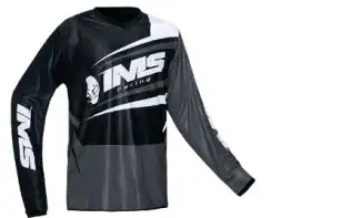 Camisa Ims Flex Cinza/Preta (M) ++
